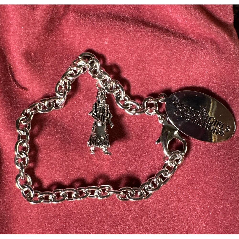 NEW with Tag Hallmark The American Girl Collection KAYA Charm and Bracelet‎ 2002 - Picture 5 of 7